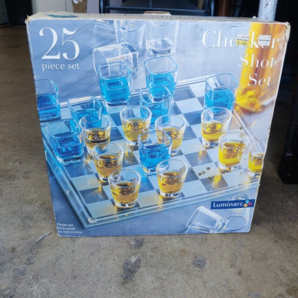 Cheeker shot set 25 pieces